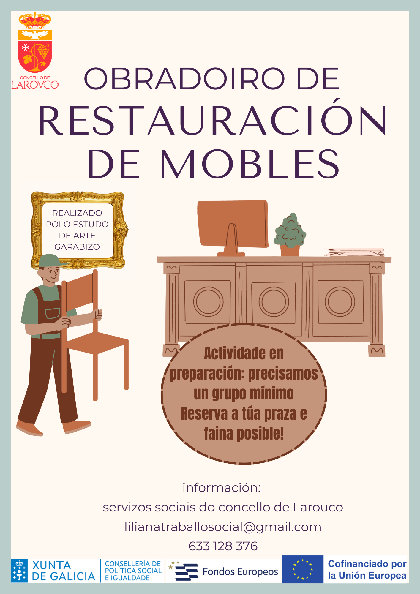 Obradoiro de restauración de mobles 1